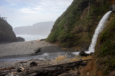 Short Beach Falls