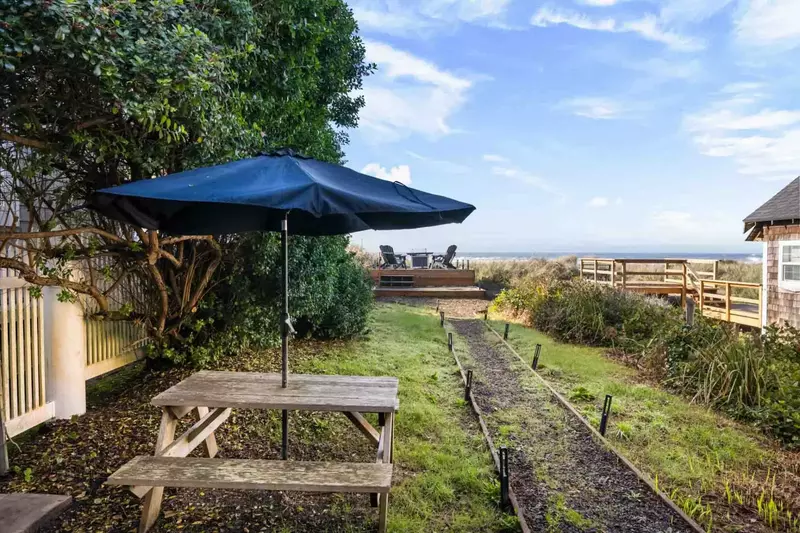 Plenty outdoor seating where you can relax in the ocean air.