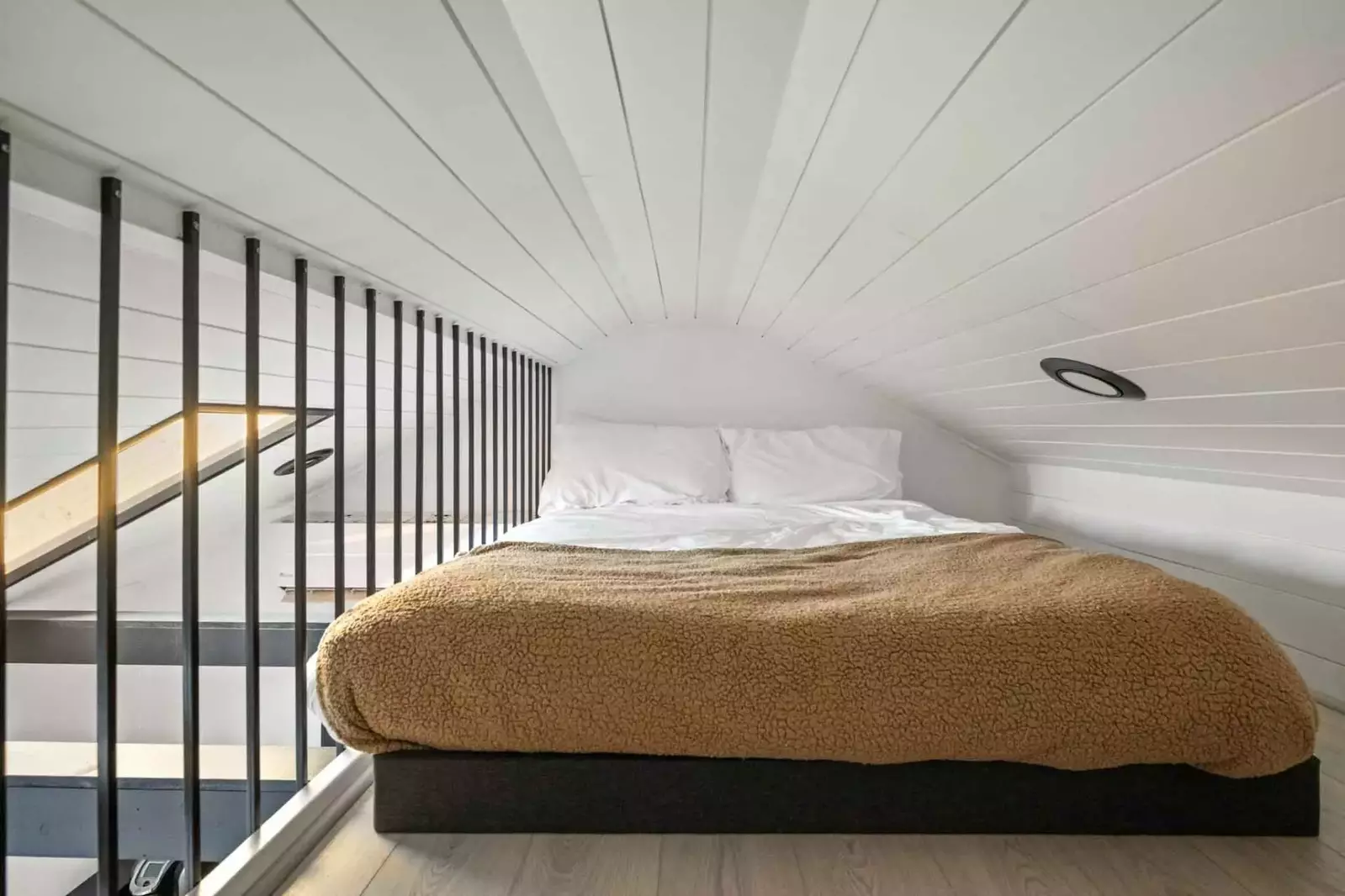 This rental has two comfy beds and a comfy sleeper couch.