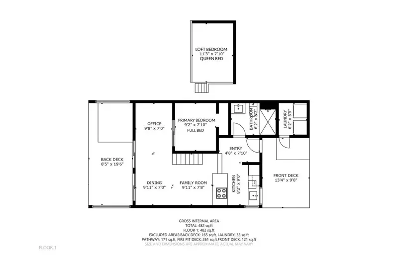 Seabatical on The Strand makes excellent use of it's space!