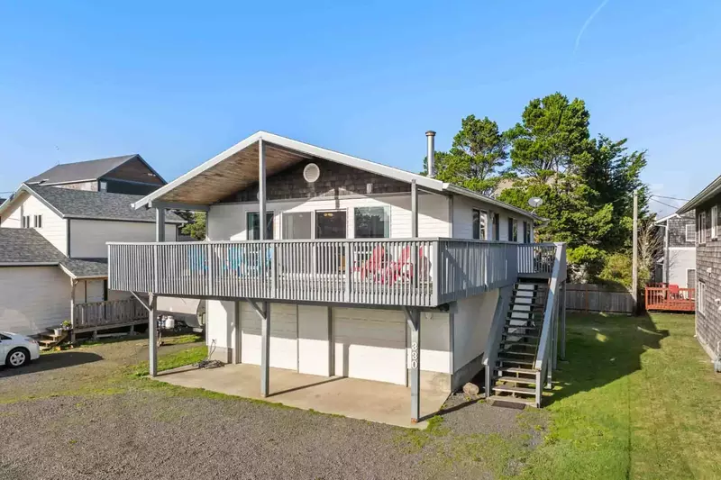 Parking for 2 vehicles in the driveway.
