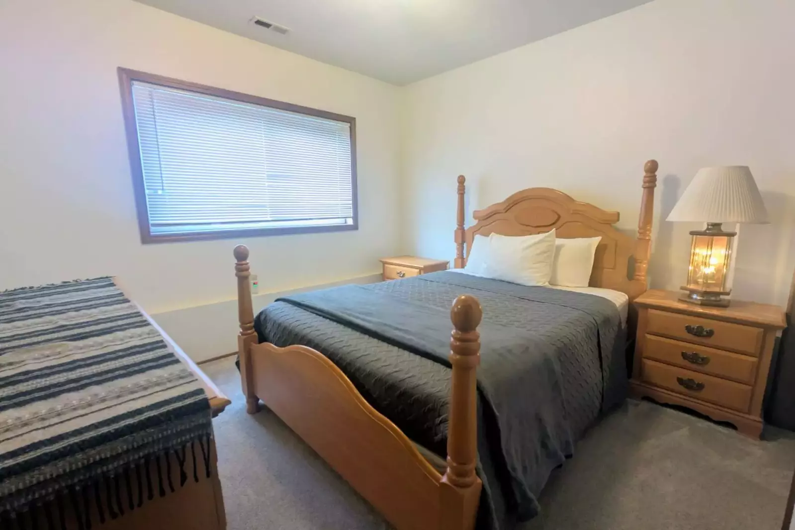 Another very comfortable queen bed.