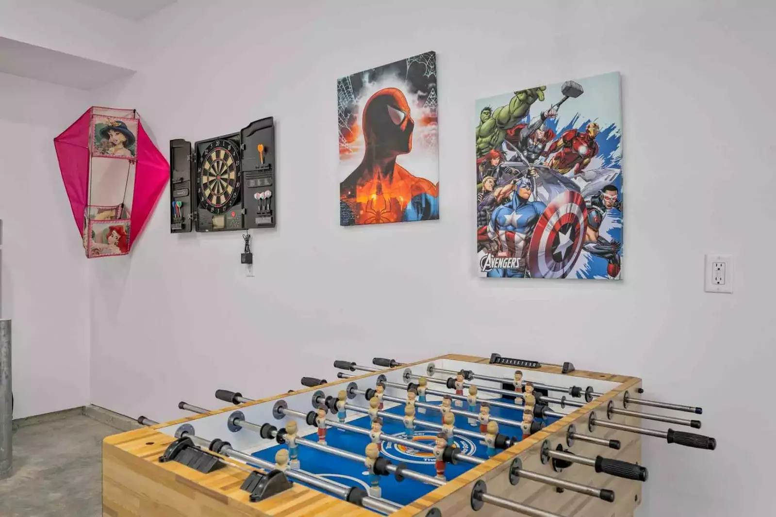 Find out who's the best foosball player in your family with a championship tournament.