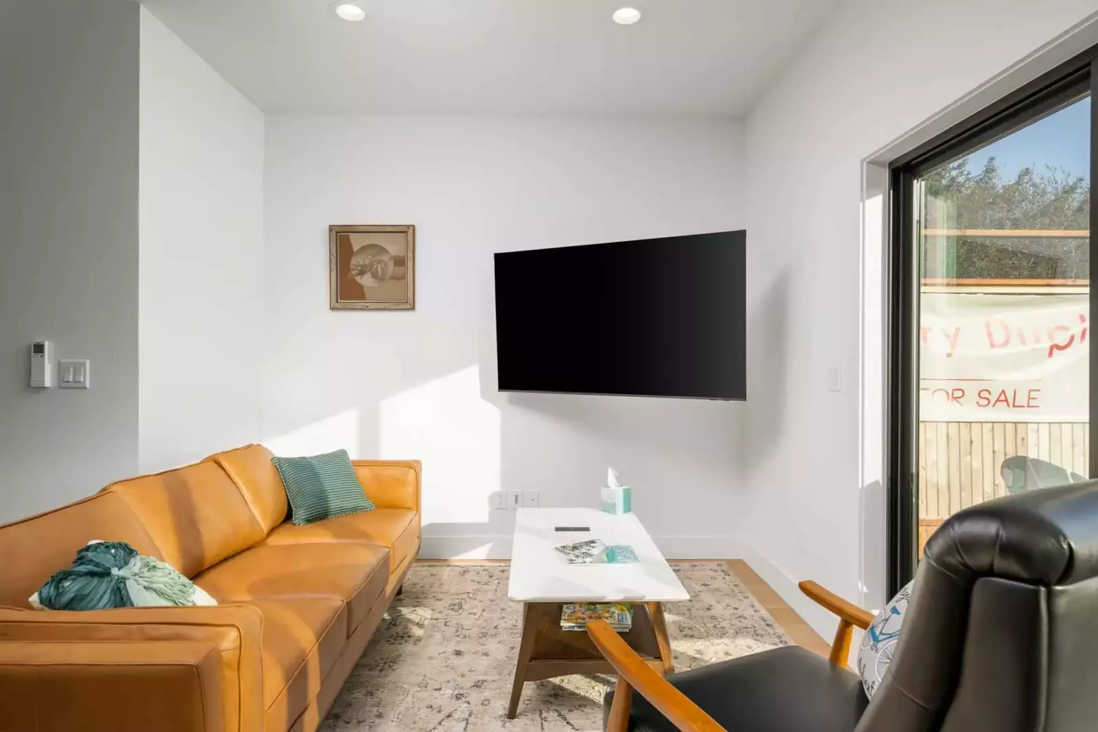 Watch you favorite movies, shows, and sports on this smart tv after a day exploring the Oregon Coast.