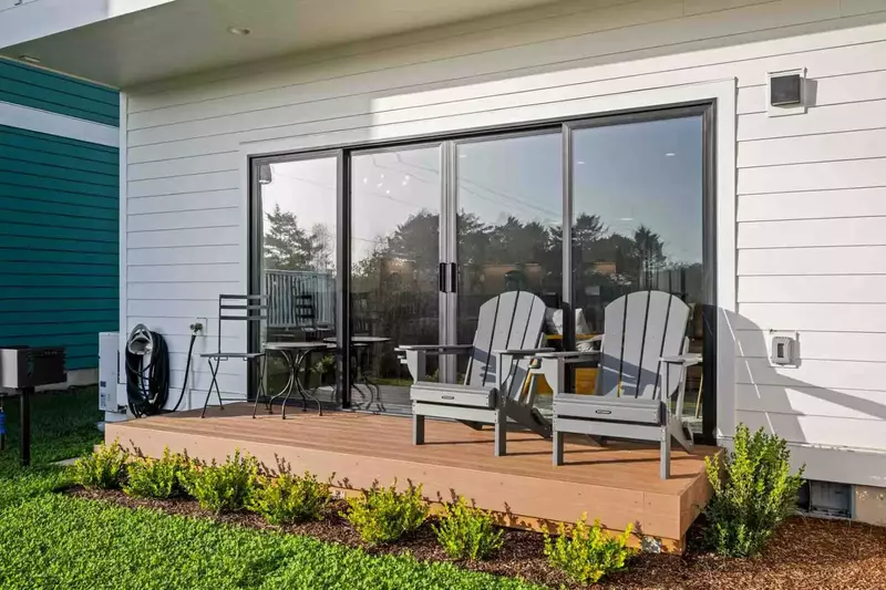 Relax on the deck and enjoy the lovely ocean air.