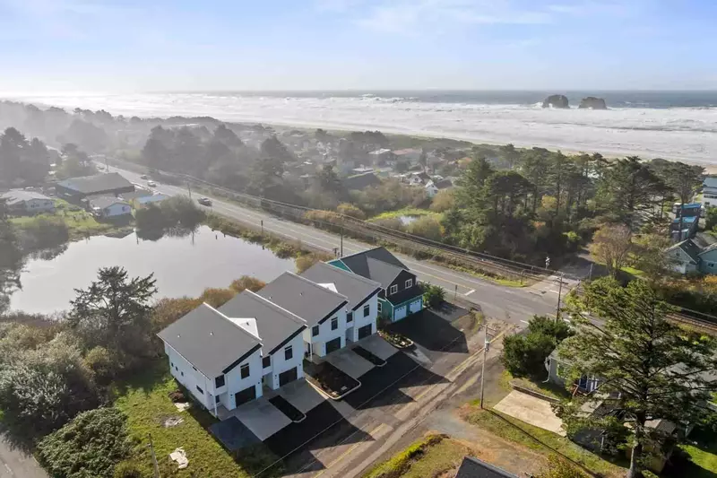 Rockaway Beach is beloved for it's vast sandy beach and iconic Twin Rocks.
