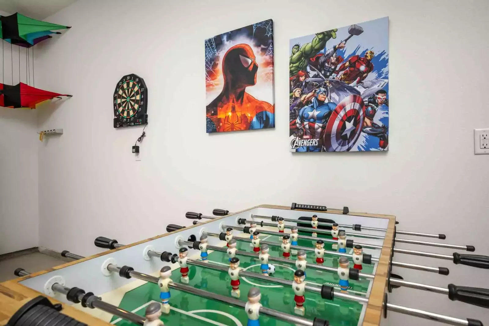 Find out who's the best foosball player in your family with a championship tournament.