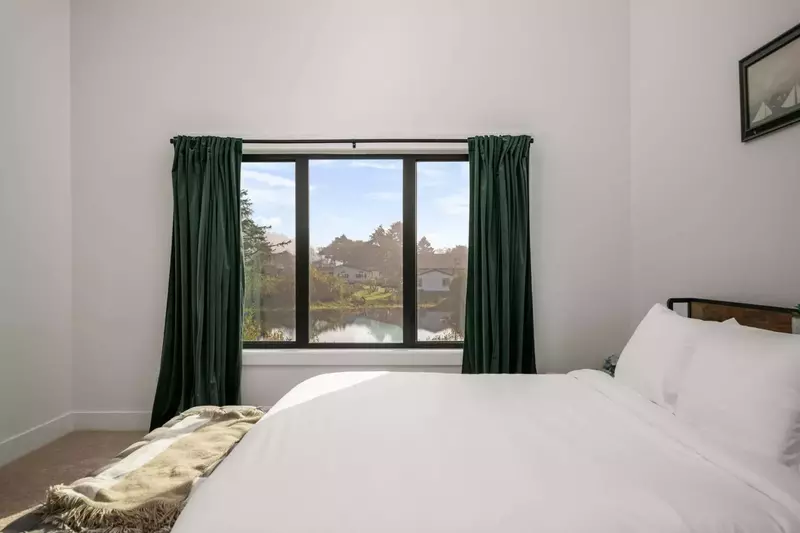 Wake up to an incredible view of Lake Marie.