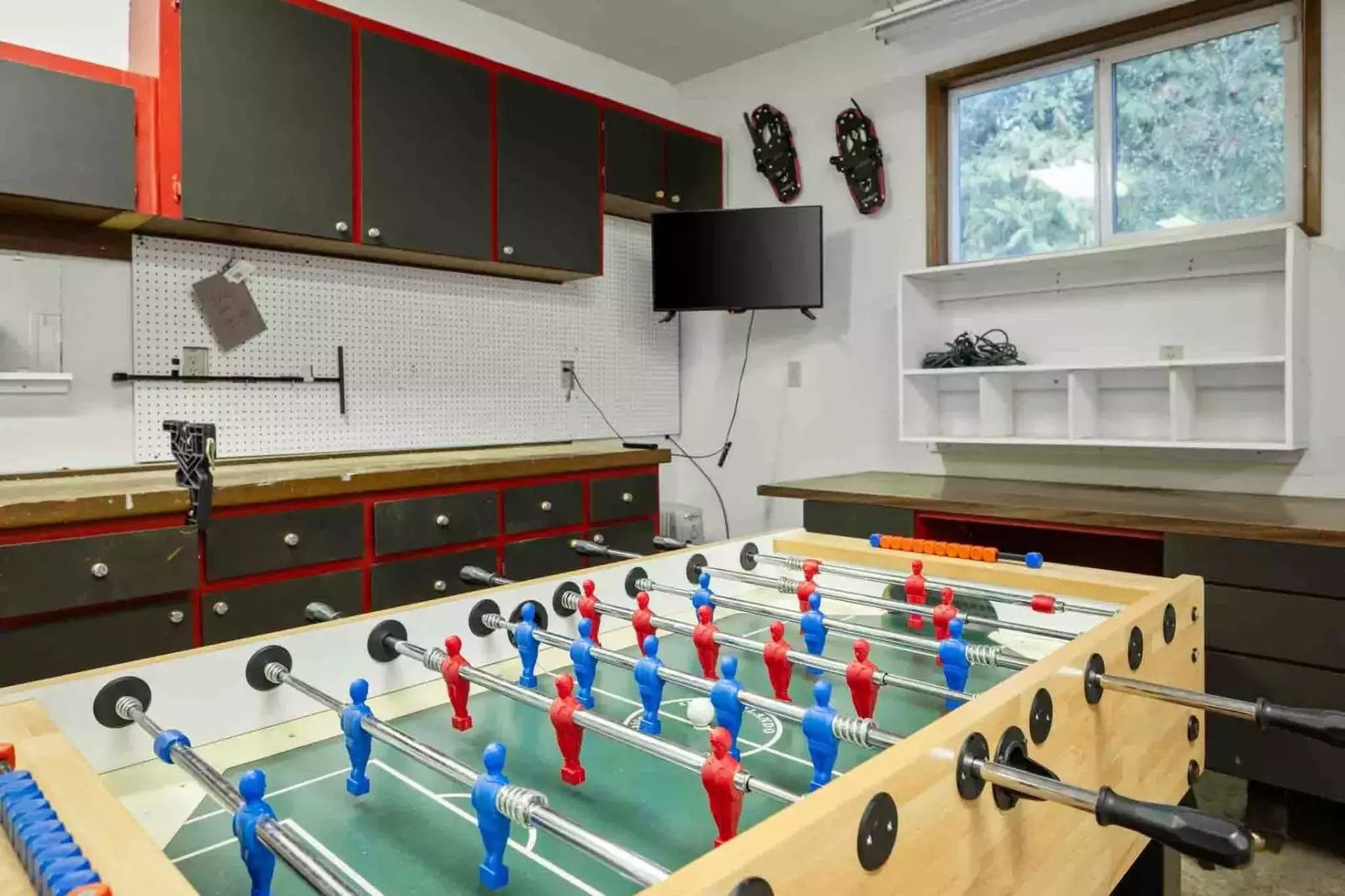 Find out who's the best foosball player in your family with a championship tournament.