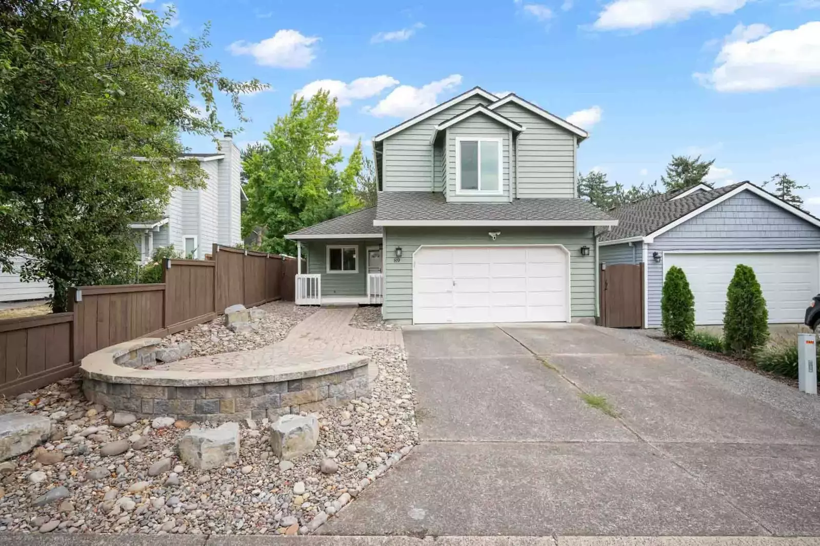 Parking for 2 vehicles (no RV).