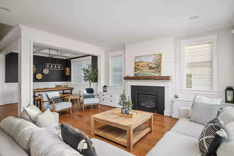 Enjoy a cozy fire in the beautiful lounge.