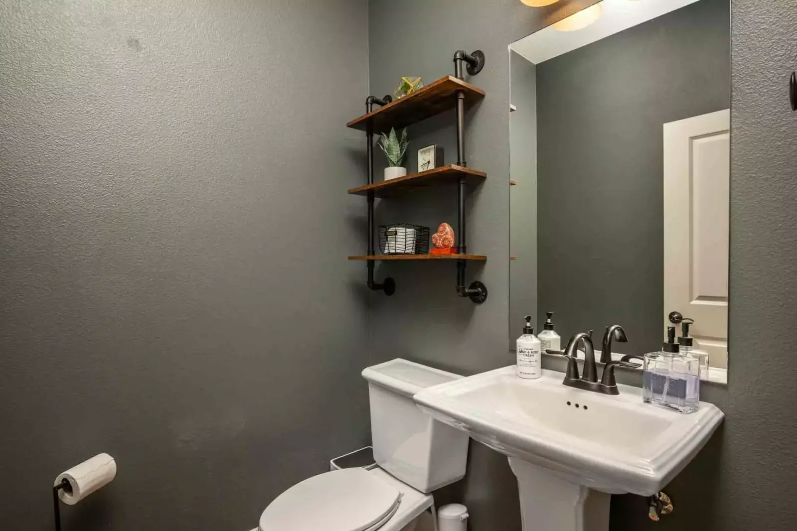 All the bathrooms are state of the art, built with excellent materials, and have excellent water pressure.