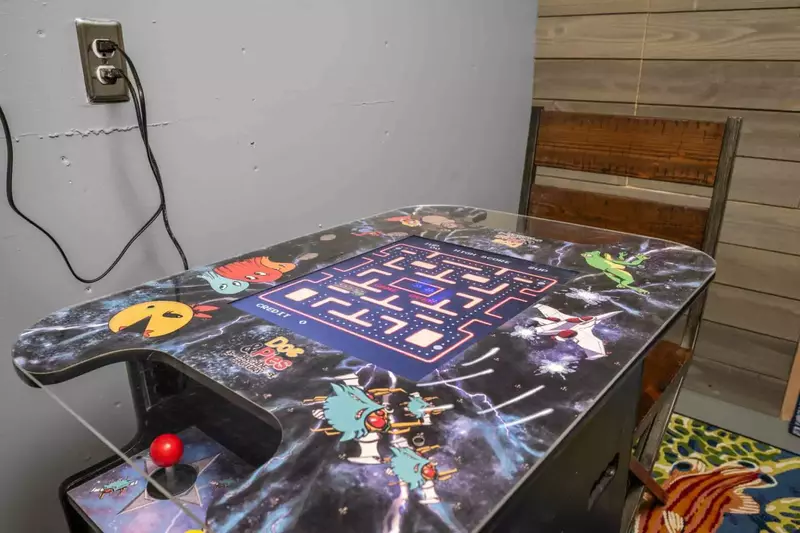 Have a game night with some retro arcade games.