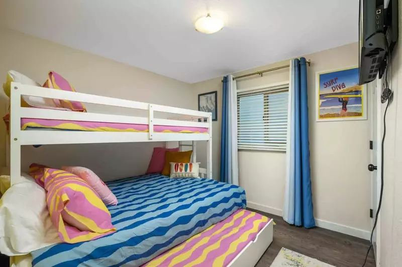 The bunk room is a perfect place for kids and kids at heart!