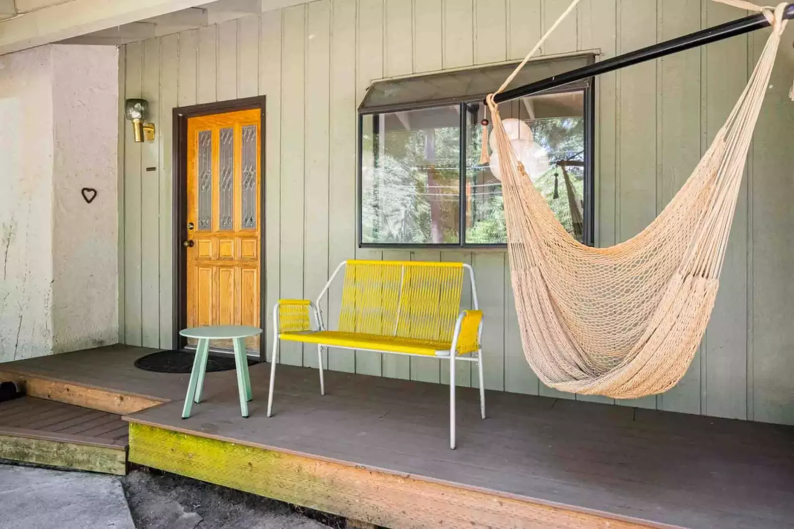 Another comfy place to relax and enjoy a lovely Oregon day!