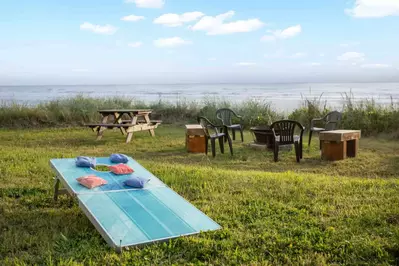 Find out who's the best cornhole player in your family with a championship tournament.