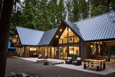 Plenty of outdoor seating for friends and family.