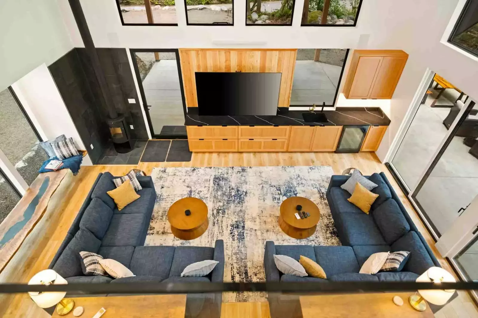 A great view from the loft.