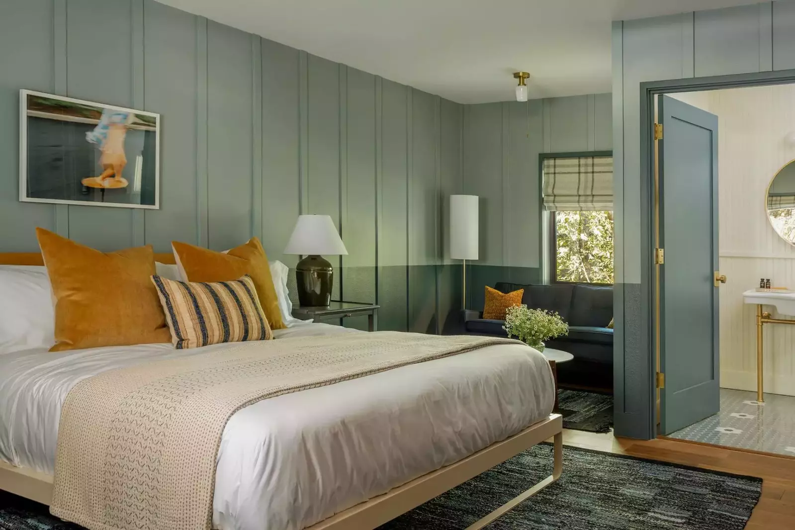 Many of the rooms at The Carly Estate have en suite bathrooms.