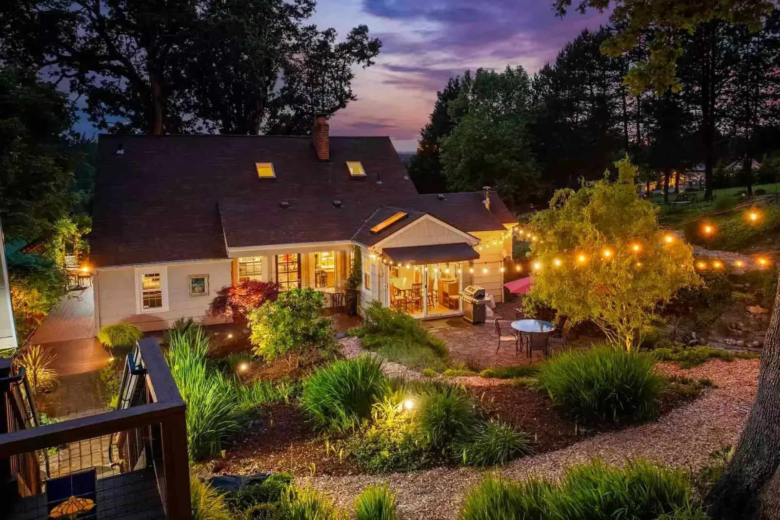 The grounds of Hoffman Woods Estate are so enchanting.