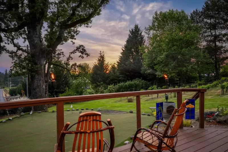 The sunsets in West Linn are breathtaking.