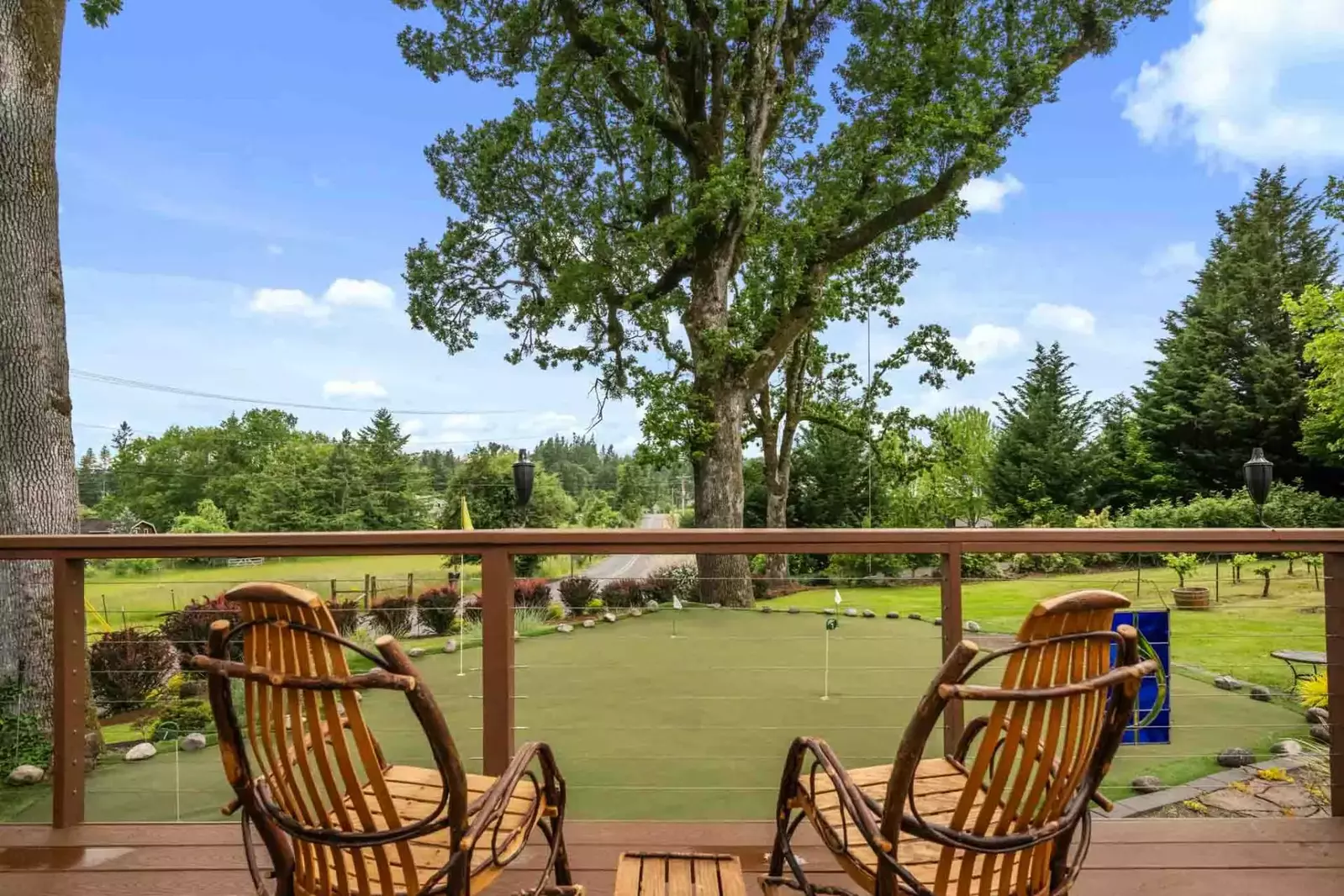 Spend a day golfing and relaxing at Hoffman Woods Estate.
