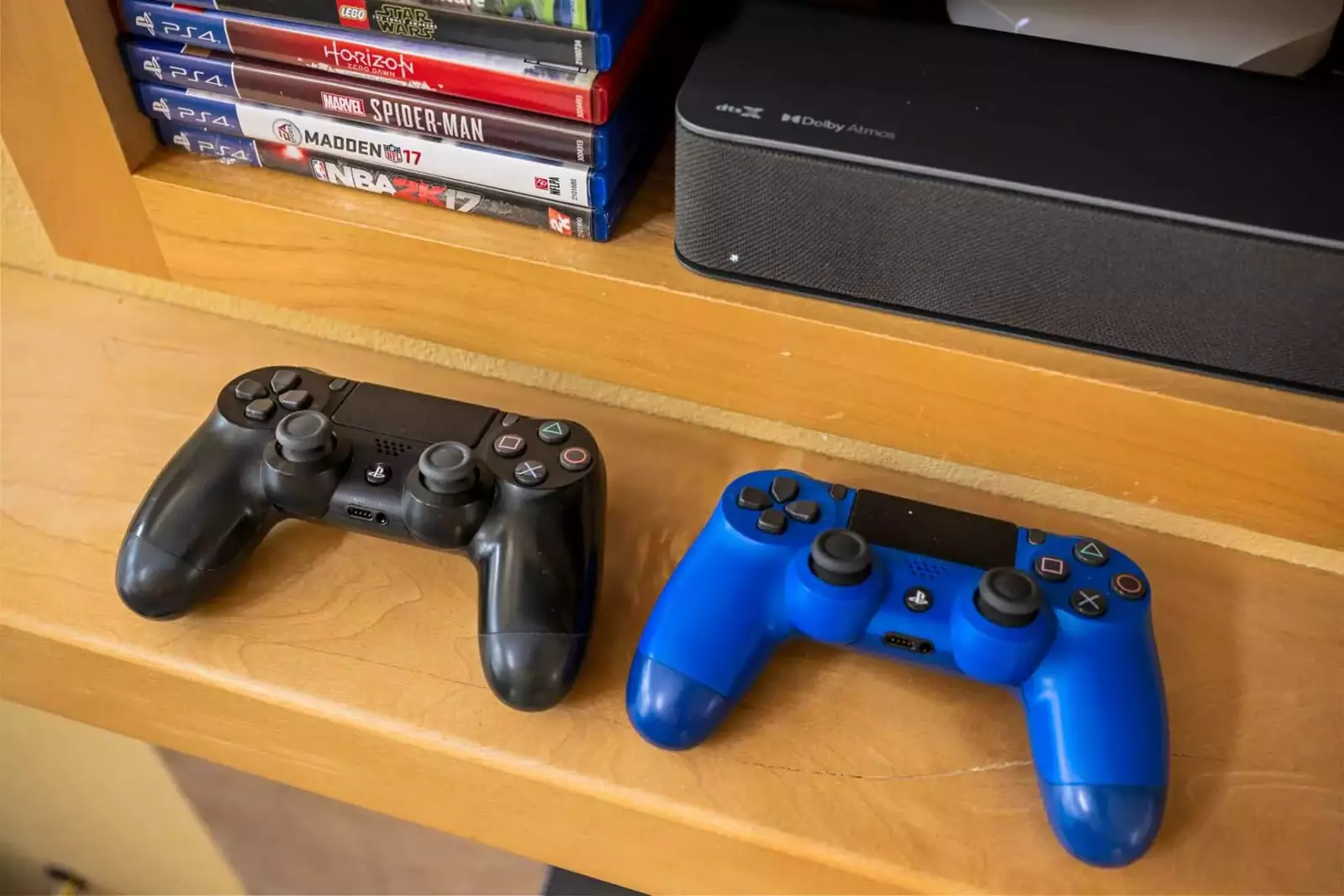 PS4 console and video games also provided.