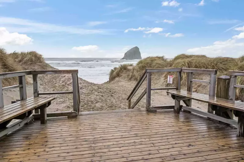Pacific City has many must visit spots including the beach, Cape Kiwanda, the sand dune, and the beachfront Pelican Brewery.
