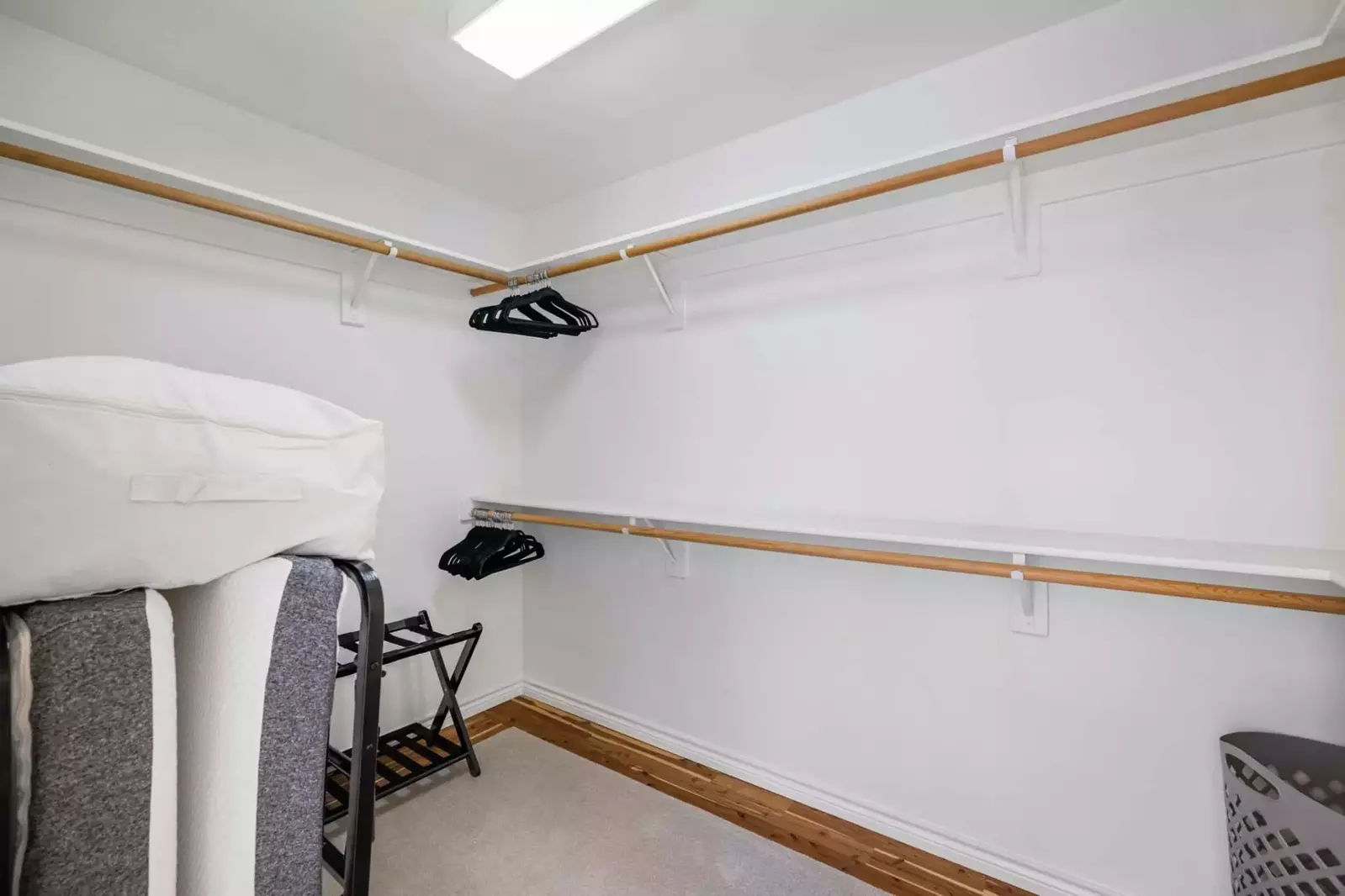 This rental has ample closet space.