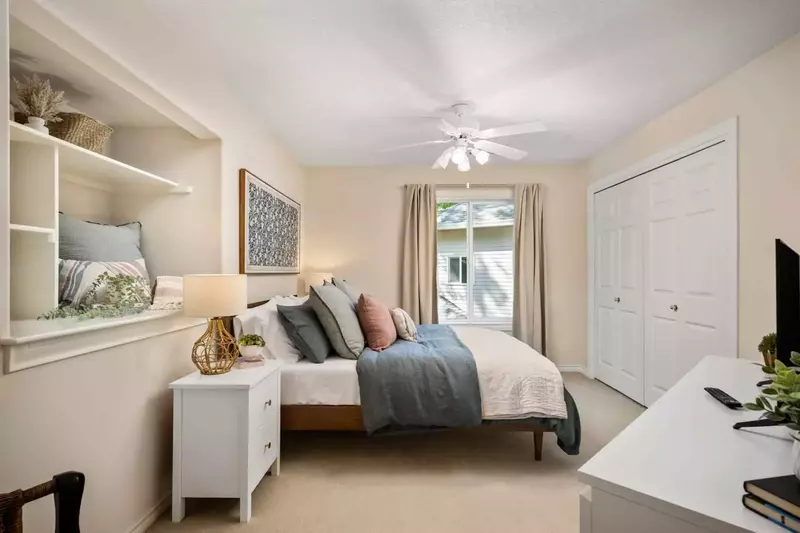 Another room with much closet space.