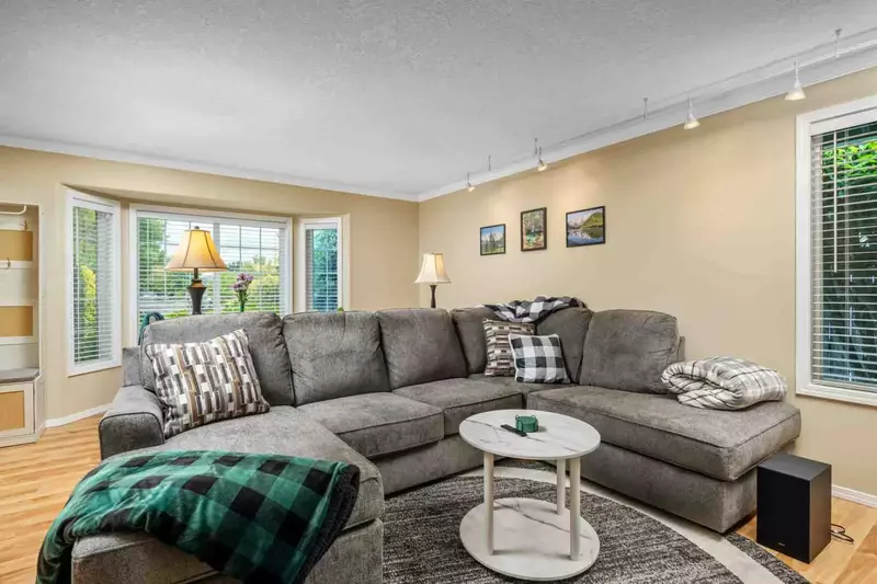 The couch is large and very comfy.