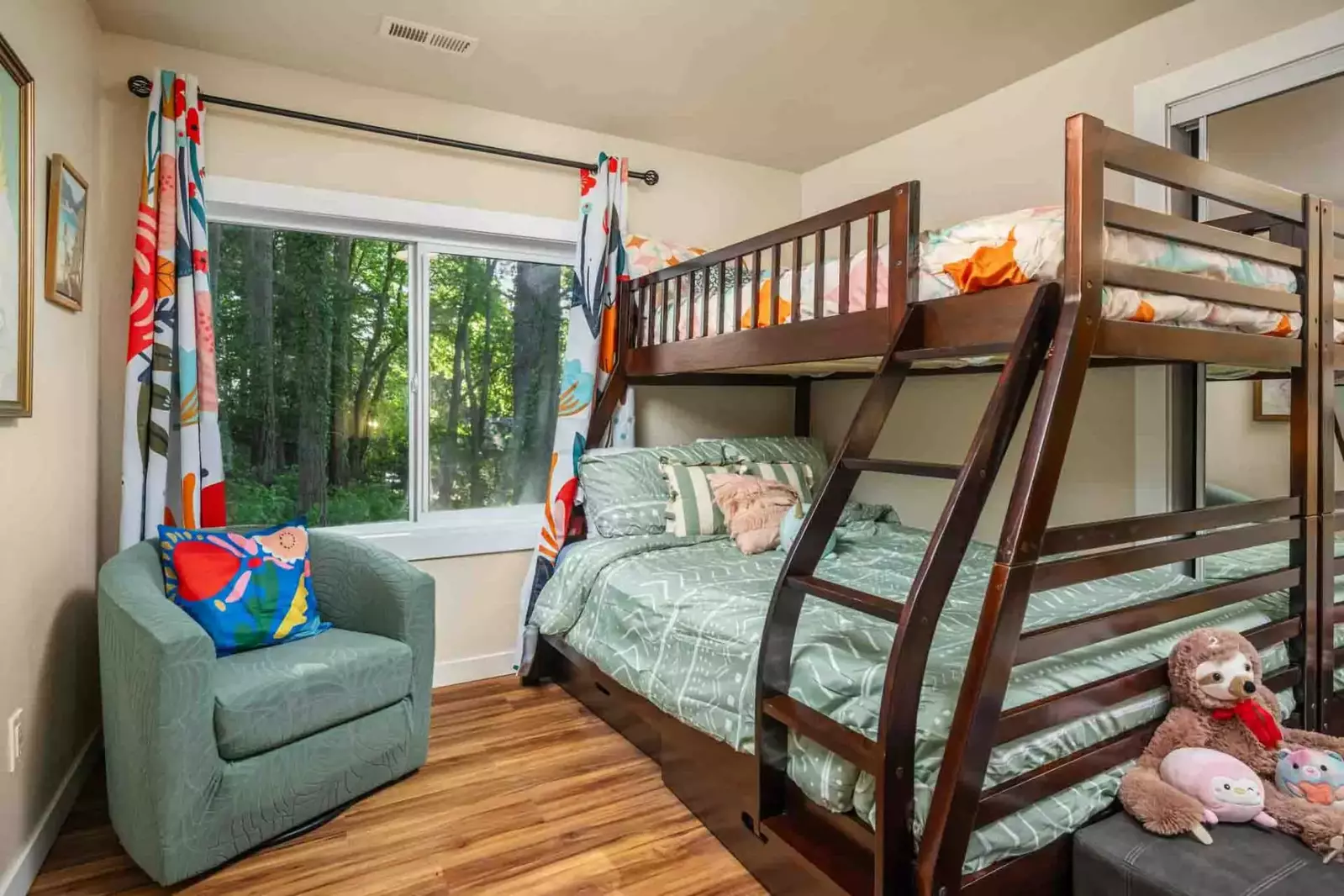 The bunk room is a perfect place for kids and kids at heart!