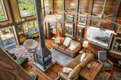 Enjoy all the history and art in the main area.