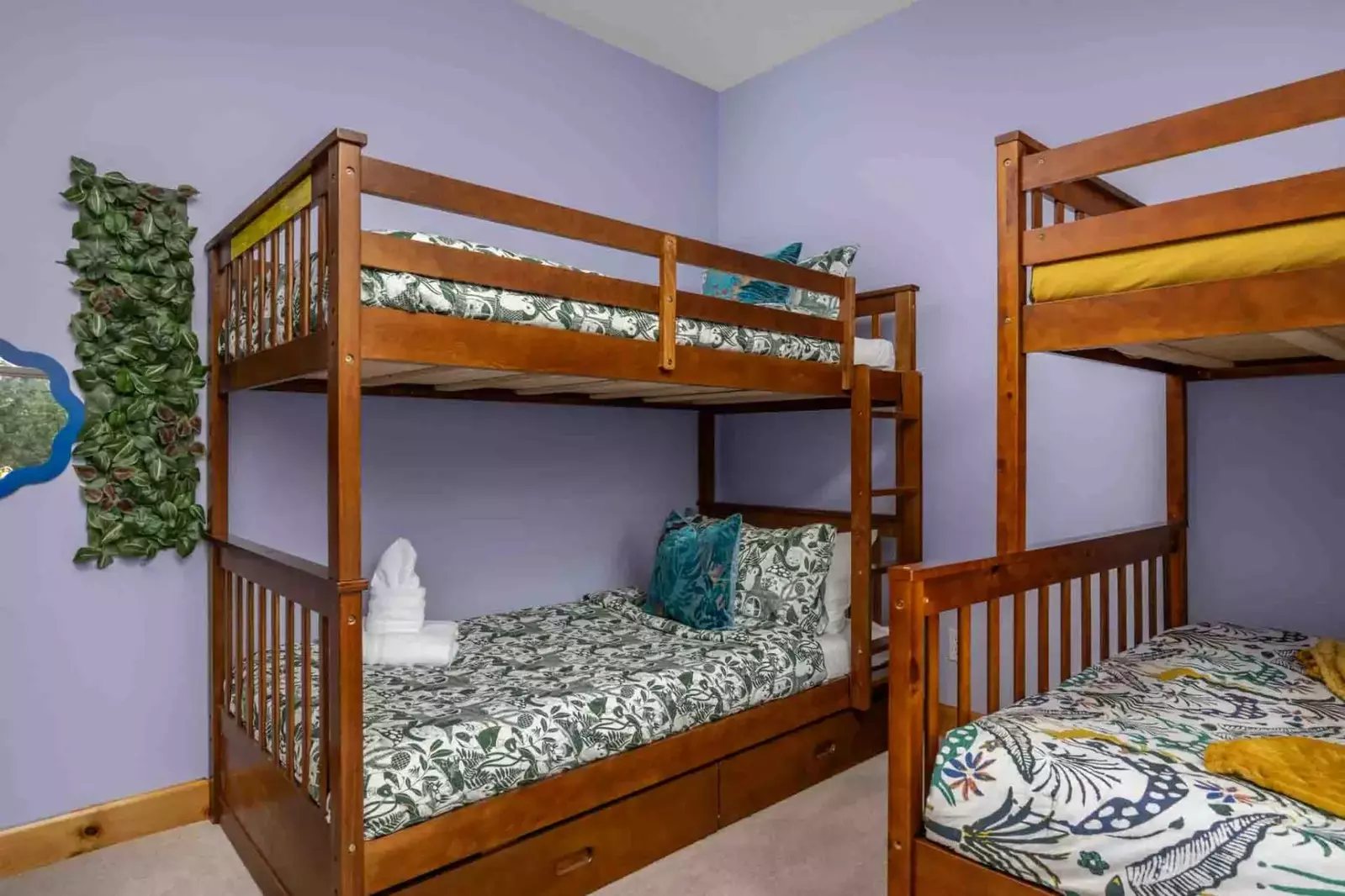 The bunk room can sleep multiple kids or adults.