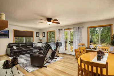 Alltitude Chalet is nestled in the woods right near the center of Government Camp.