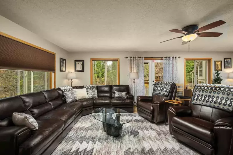 The common space is gorgeous and incredibly spacious.