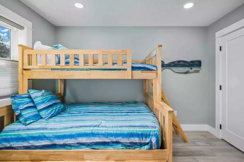 The bunk room is a perfect place for kids and kids at heart!