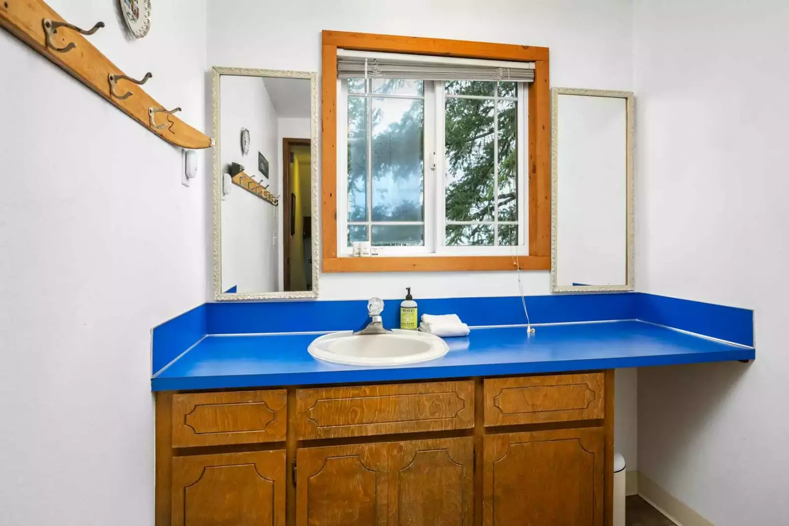 The bathrooms are recently updated, built with care, and have excellent water pressure.