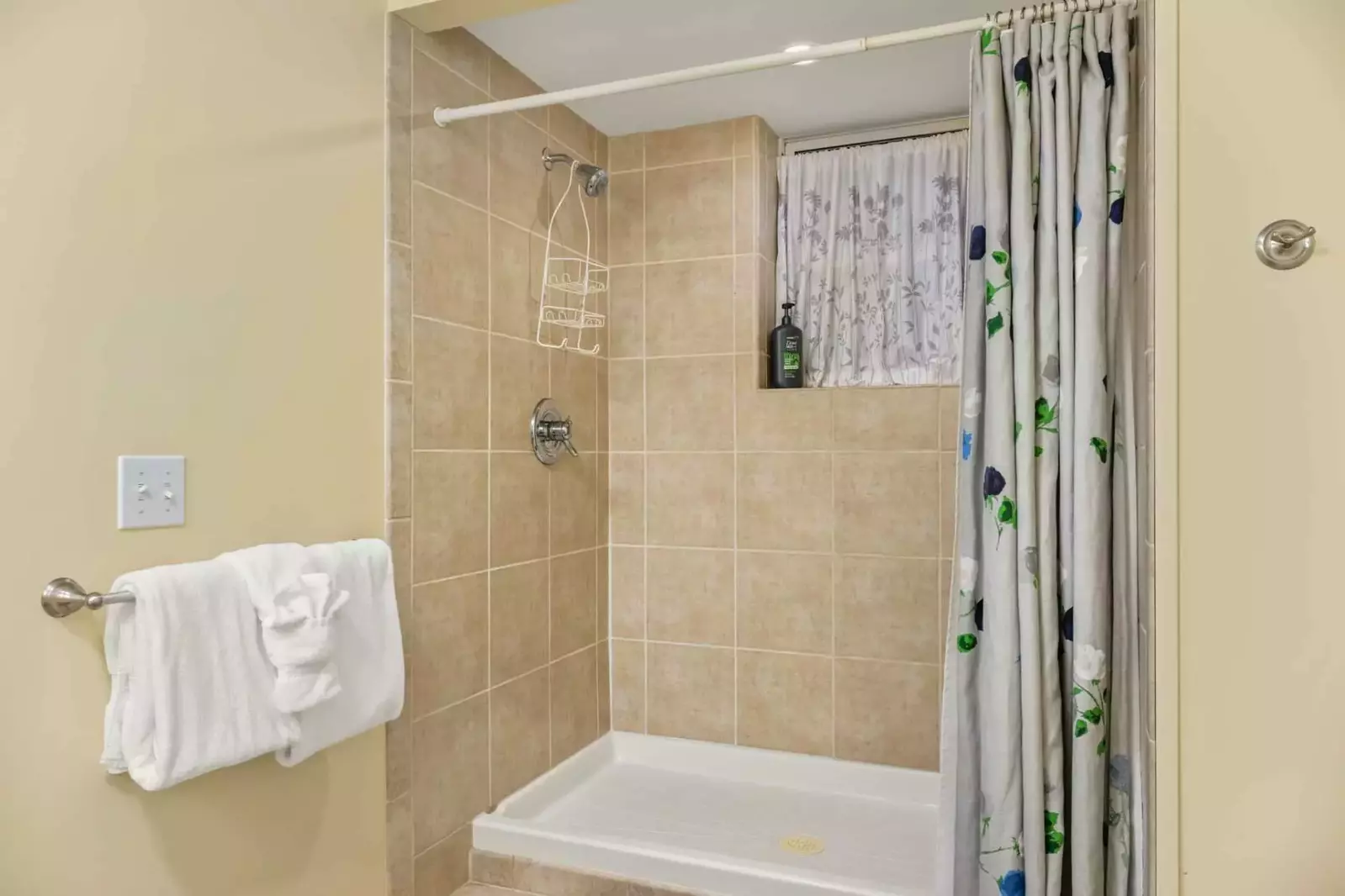 The bathrooms are luxurious and built with care.