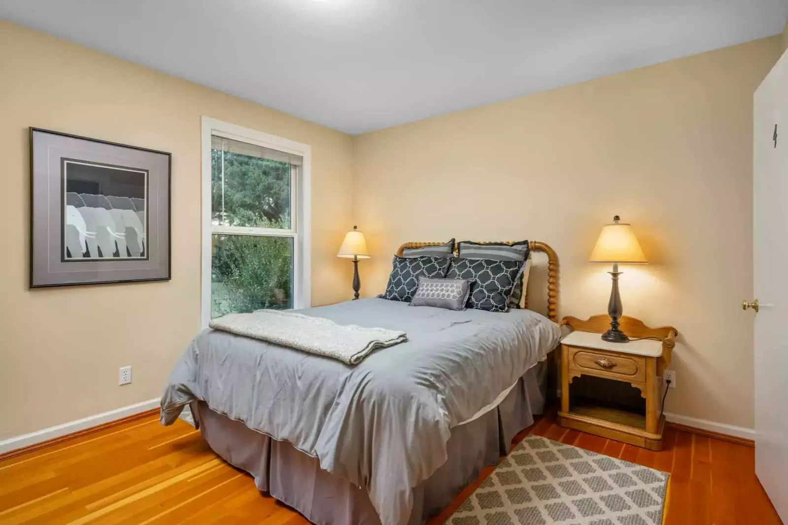 The beds are all updated and incredibly comfortable. It will be a challenge to not sleep in.