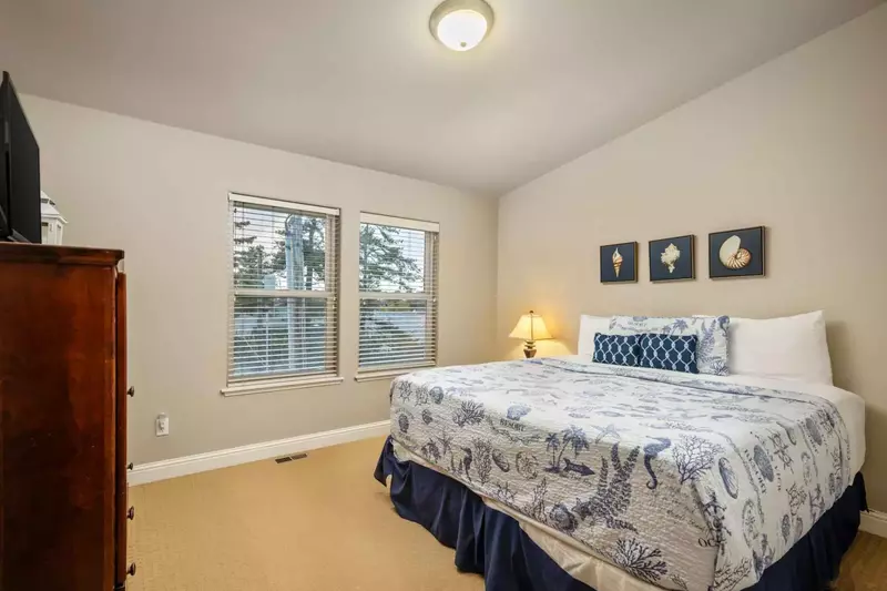 This rental's cozy beds will make it hard to leave, but we hope guests come back many times!