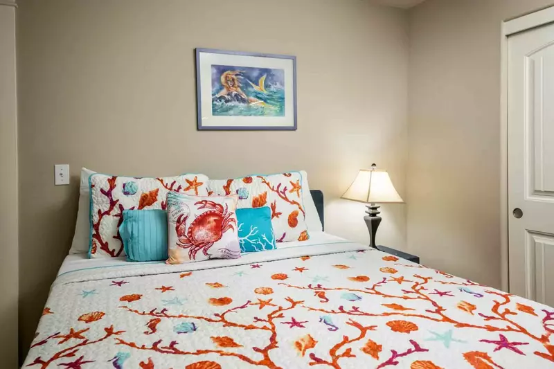 Each room has it's own vibrant and welcoming personality.