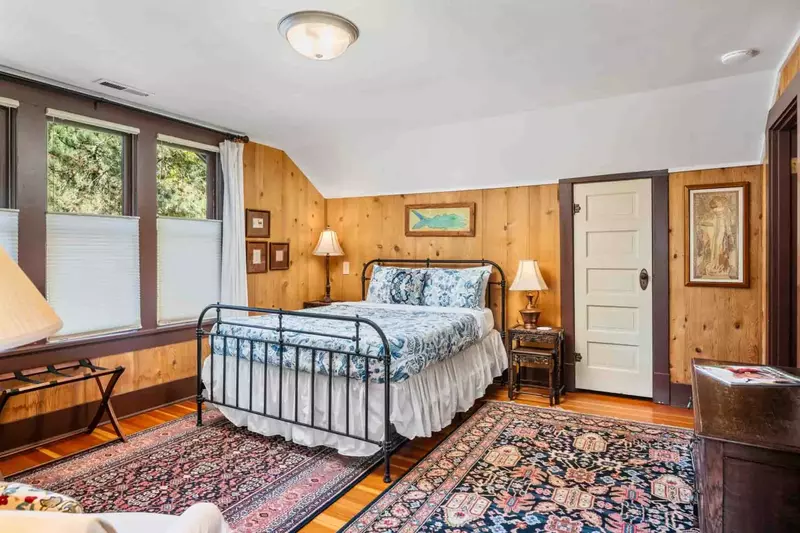 The design of this rental immerses guests in another time and place.