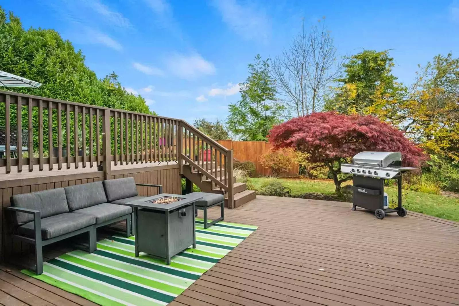 Grill up a wonderful feast on the BBQ. We suggest getting ingredients from farms in the Willamette Valley.