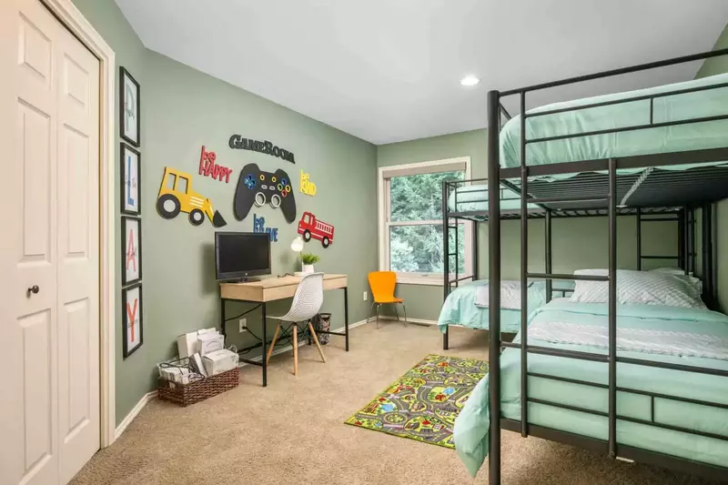 The bunk room is a perfect place for kids and kids at heart!