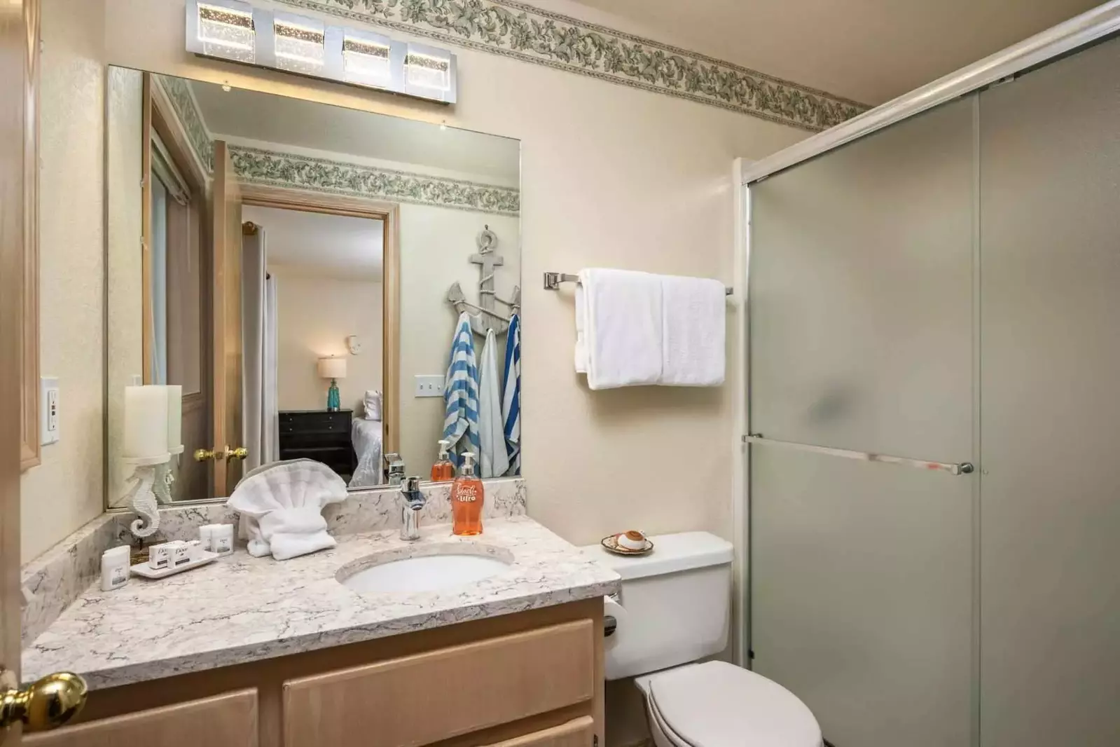 Visitors can swim  in the Necanicum River right off the beach. As always, we cautious guests to swim responsibly.