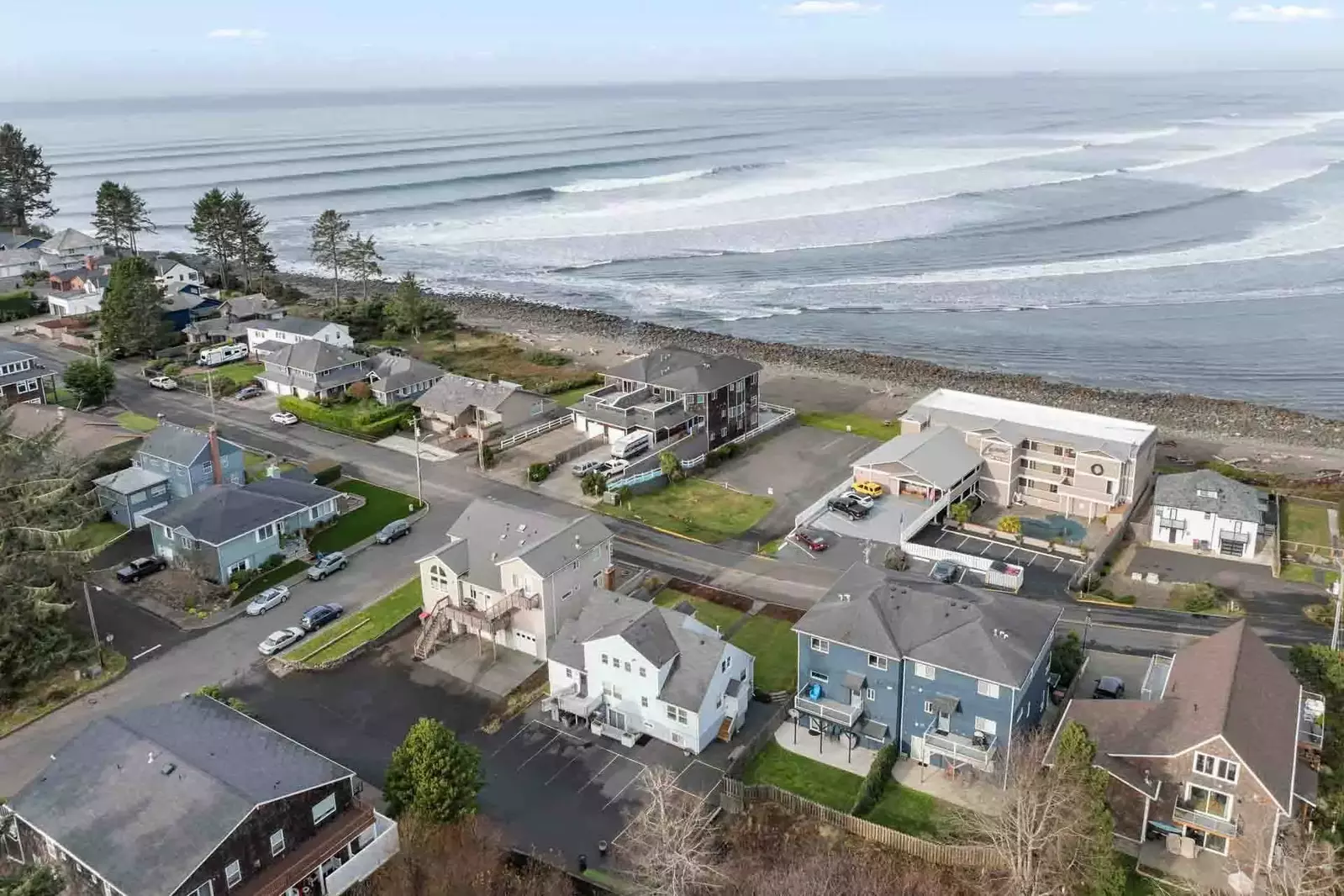 Surf and Sand Dollars is near Seaside's iconic Painted Rock Beach. Perfect place to relax and listen to the waves.
