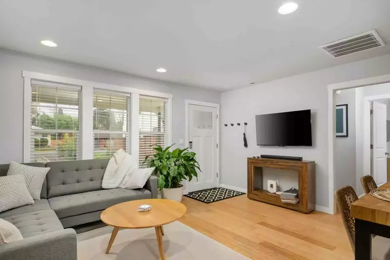 Watch you favorite movies and shows on this smart TV. This rental has 3 roku TV's for guests' viewing needs.