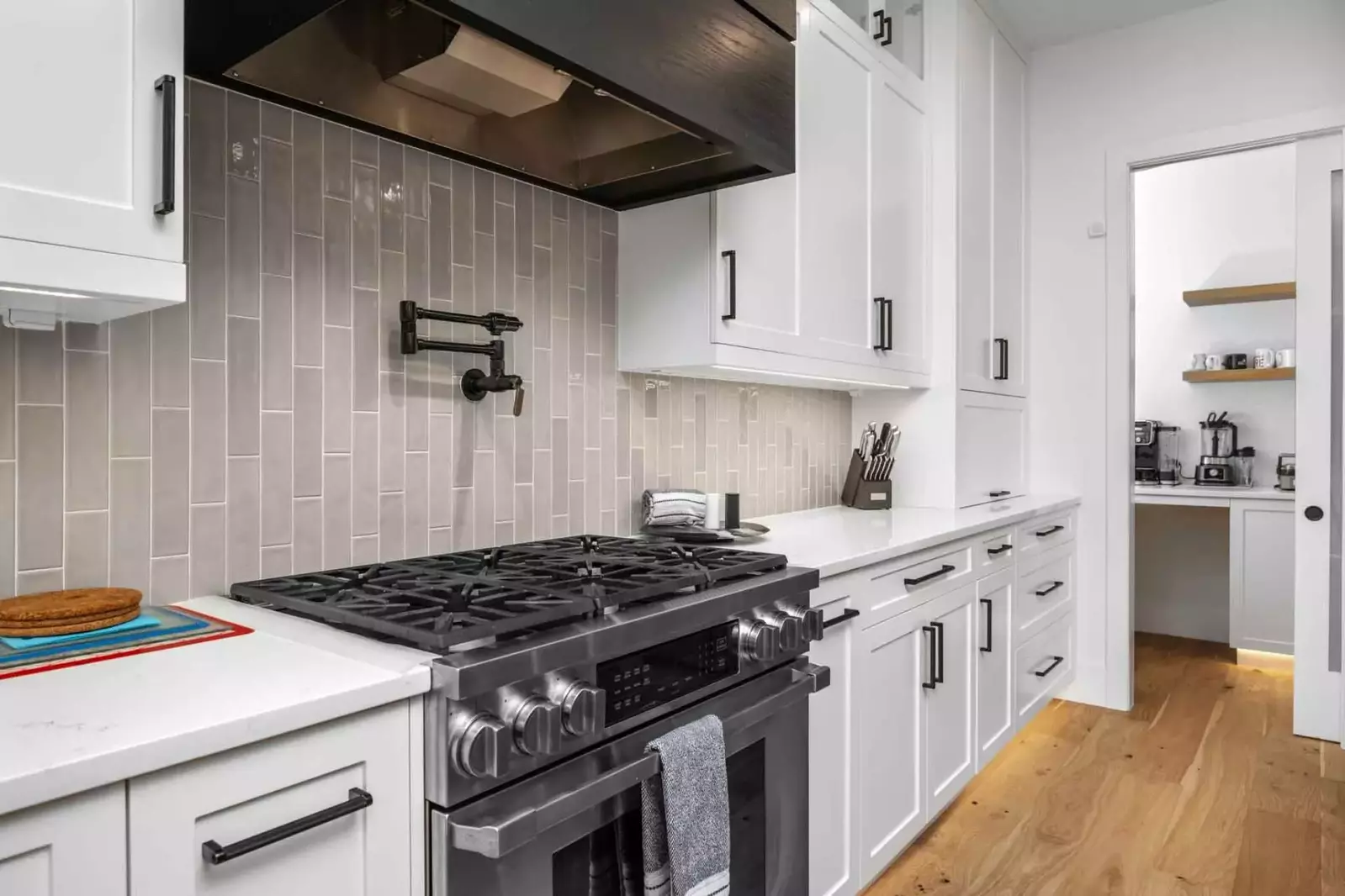 The oven is state of the art.