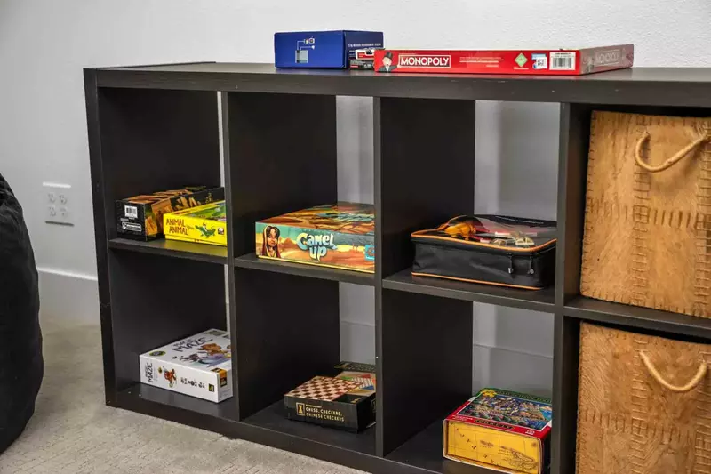 Enjoy Maison Ananda Oswegos robust collection of games.